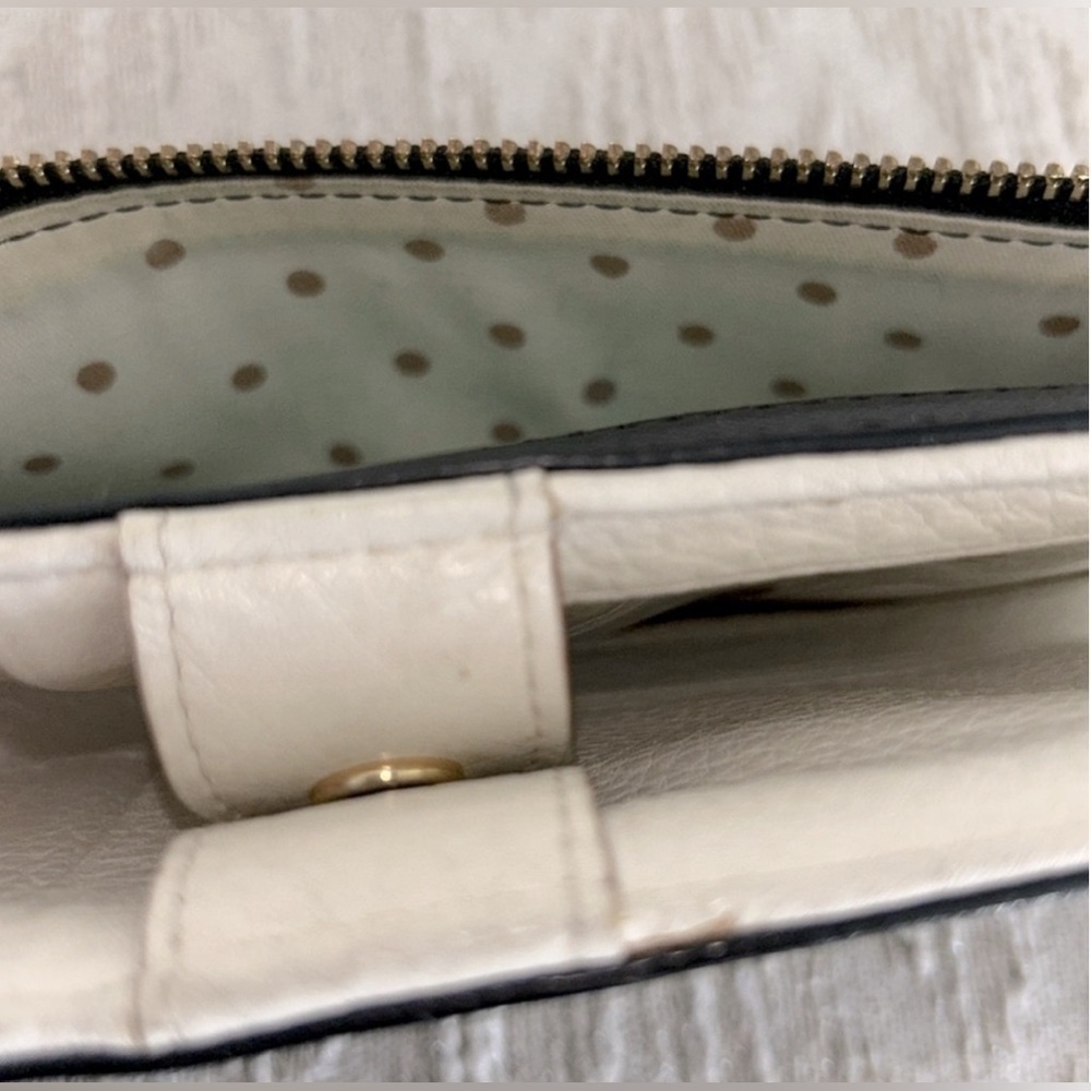 Kate Spade Madison Saffiano Leather Slim Bifold Wallet EUC - Picture 8 of 10